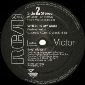 Eartha Kitt - Where Is My Man