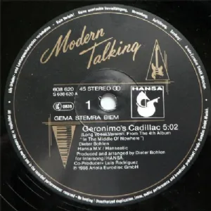 Modern Talking - Geronimos Cadillac