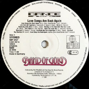Band Of Gold - Love Songs Are Back Again