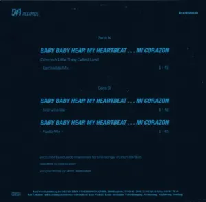 Manzerata - Baby Baby Hear My Heartbeat... Mi Corazon / Esmeralda Mix