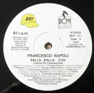 Francesco Napoli - Balla..Balla! - Italian Hit Connection