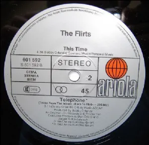 The Flirts - Helpless / You Took My Love / Extended Version