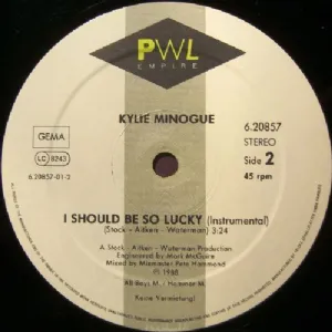 Kylie Minogue - I Should Be So Lucky
