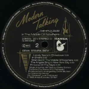 Modern Talking - In The Middle Of Nowhere / The 4th Album