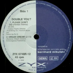 Double You - Please Dont Go / Remix