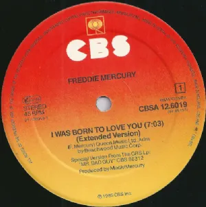 Freddie Mercury - I Was Born To Love You / Extended Version