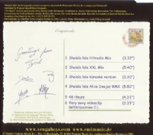 CD Vengaboys - Shalala Lala