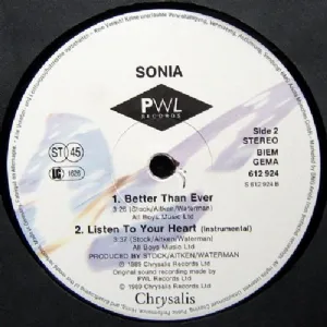 Sonia - Listen To Your Heart