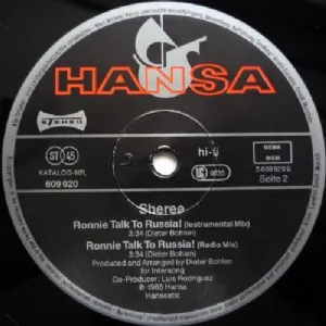 Sheree - Ronnie - Talk To Russia / Glasnost-Mix