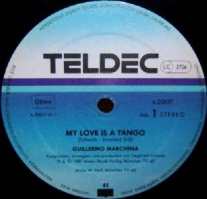Guillermo Marchena - My Love Is A Tango