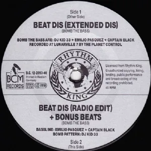 Bomb The Bass - Beat Dis