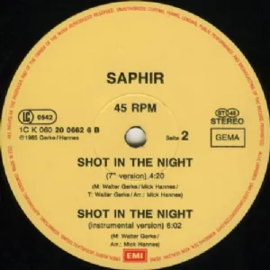 Saphir - Shot In The Night