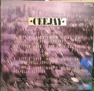 Ceejay - A Little Love / Whats Going On