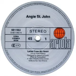 Angie St. John - Letter From My Heart