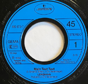 Leinemann - Mein Tuut Tuut 7'' compacto