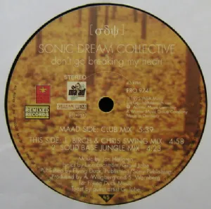 Sonic Dream Collective - Dont Go Breaking My Heart