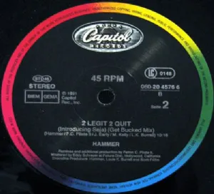 MC Hammer - 2 Legit 2 Quit