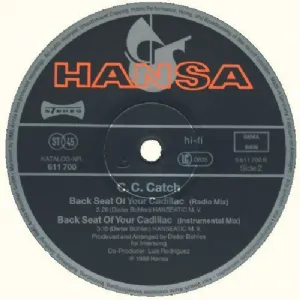 C.C. Catch - Backseat Of Your Cadillac