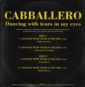 Cabballero - Dancing With Tears In My Eyes