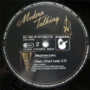 Modern Talking - Cheri, Cheri Lady / Special Dance Version