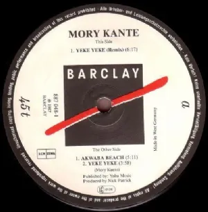 Mory Kant� - Y� K� Y� K�