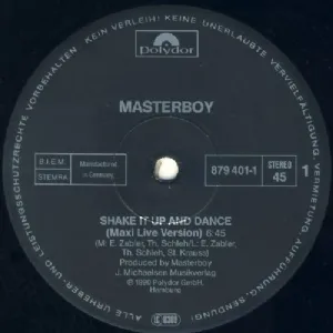 Masterboy - Shake It Up And Dance