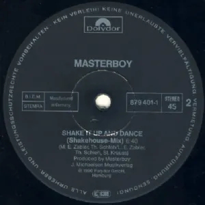 Masterboy - Shake It Up And Dance