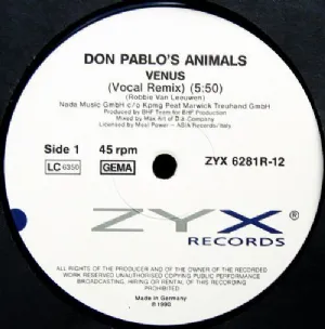 Don Pablos Animals - Venus / The Remixes