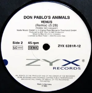 Don Pablos Animals - Venus / The Remixes