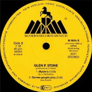 Glen P. Stone - Games People Play / Maxi-Mix