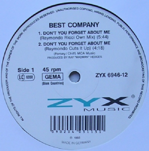 Best Company - Dont You Forget About Me