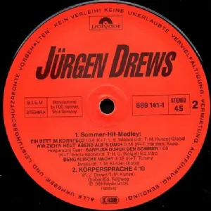 J�rgen Drews - Irgendwann, Irgendwo, Irgendwie / Sehn Wir Uns Wieder