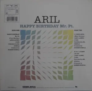 Aril - Happy Birthday Mr. Pt. / From Marilyn