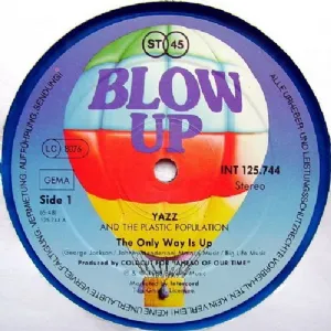 Yazz And The Plastic Population - The Only Way Is Up / Vinil na cor azul