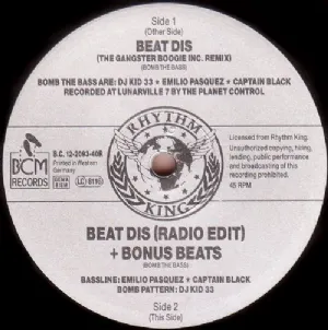 Bomb The Bass - Beat Dis / The Gangster Boogie Inc. Remix