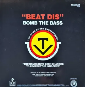 Bomb The Bass - Beat Dis / The Gangster Boogie Inc. Remix