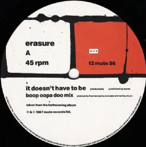 Erasure - It Doesnt Have To Be