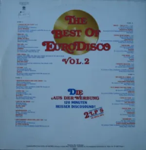 Various - The Best Of Eurodisco Vol. 2 / LP Duplo