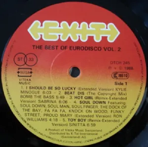 Various - The Best Of Eurodisco Vol. 2 / LP Duplo