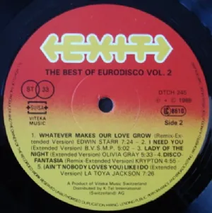 Various - The Best Of Eurodisco Vol. 2 / LP Duplo