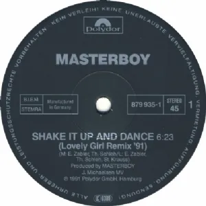 Masterboy - Shake It Up And Dance / Lovely Girl Remix 91